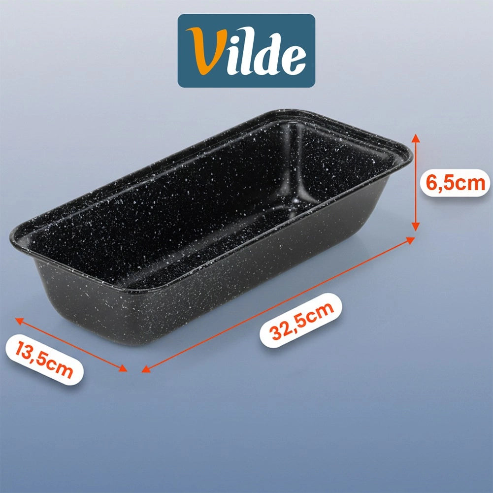Bread Baking Tin, Granite Coated, 32.5x13.5x6.5 cm