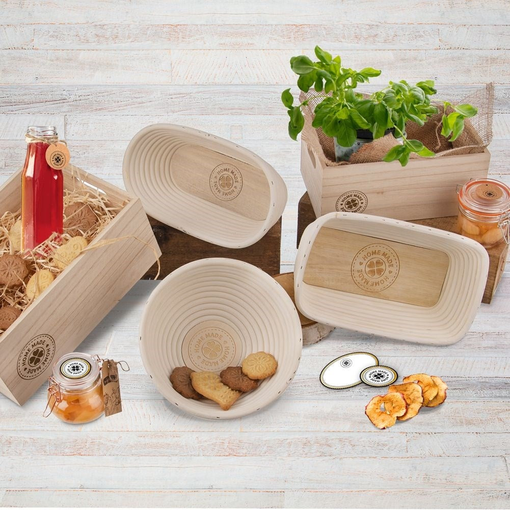 Bread basket 1.5 kg for proofing and storing bread