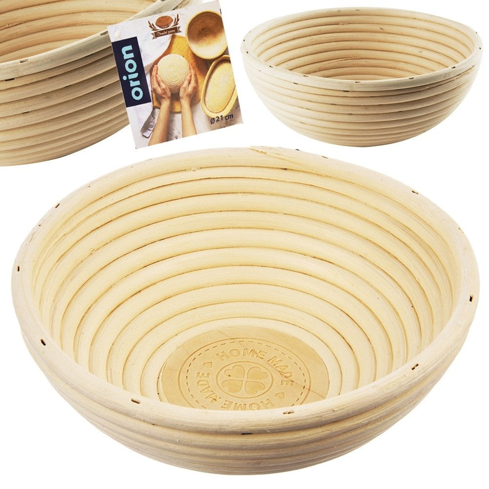 Bread basket: Perfect for leavening & storing home-baked bread