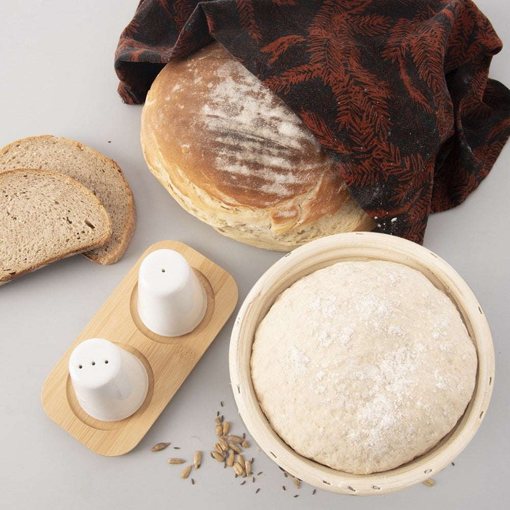 Bread basket: Perfect for leavening & storing home-baked bread