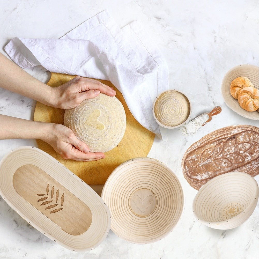 Bread basket for Home Baked Bread - Fermentation & Storage