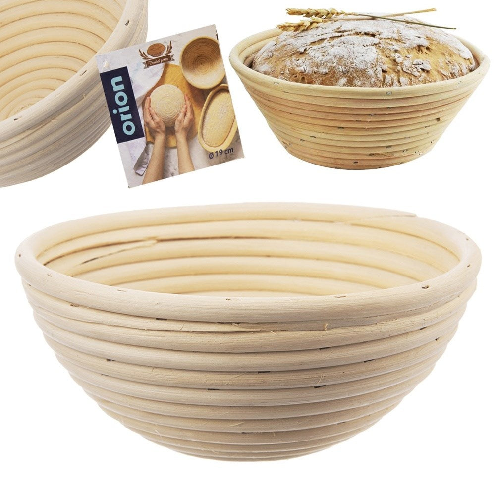 Bread basket for Home Baked Bread - Fermentation & Storage