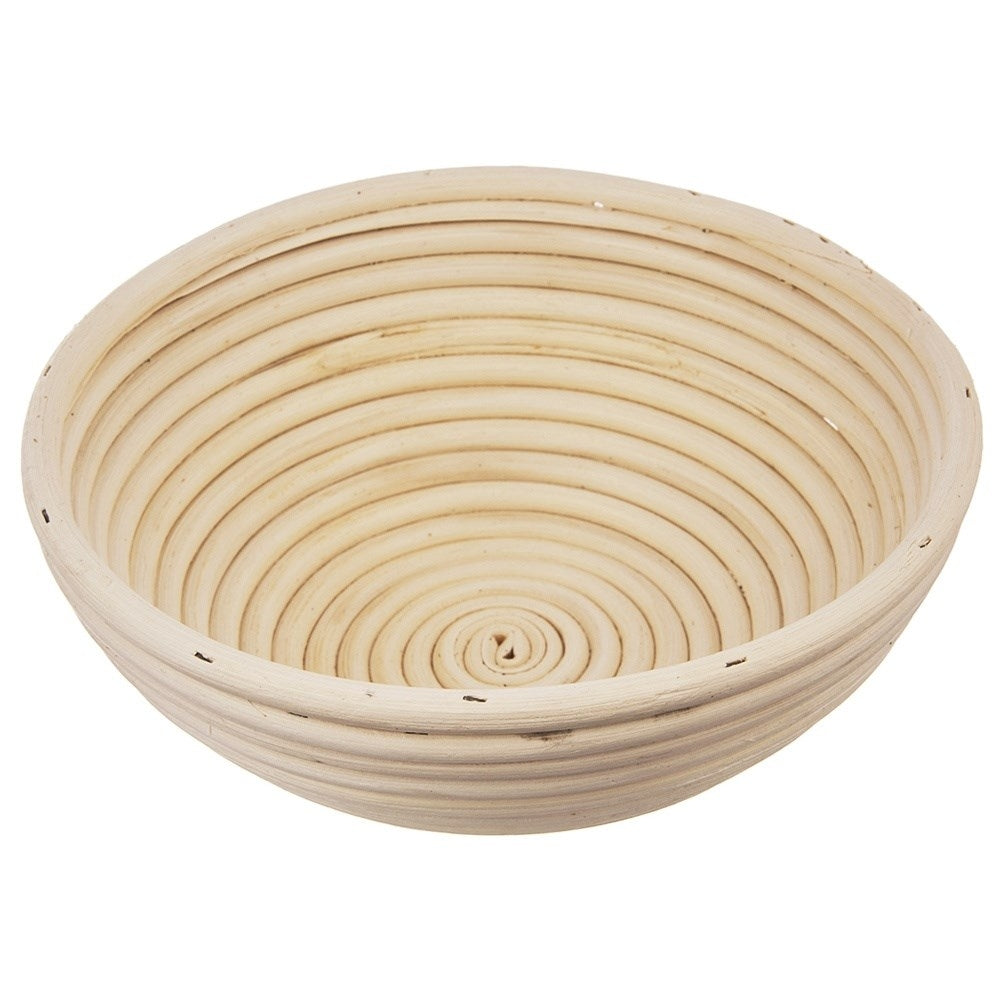Bread basket for fermentation and storage of home-baked bread