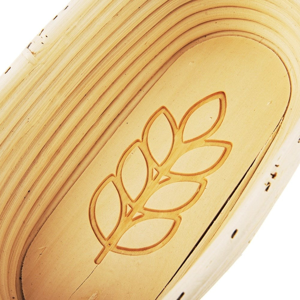 Bread basket for fermentation and storage of home-baked bread