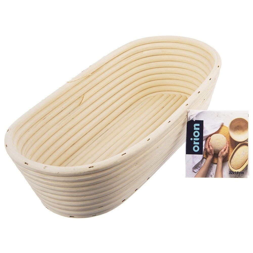 Bread basket for fermentation and storage of home-baked bread