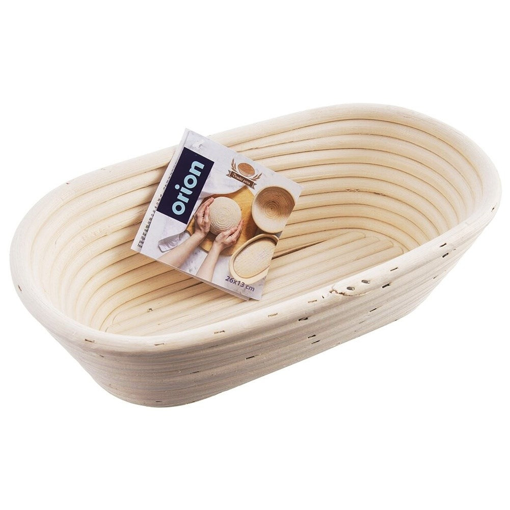 Bread basket for fermentation and storage of home-baked bread
