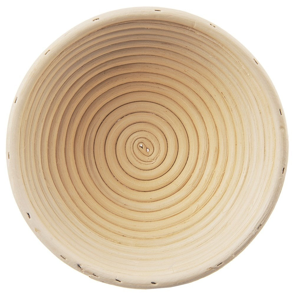 Bread basket for fermentation and storage of home-baked bread