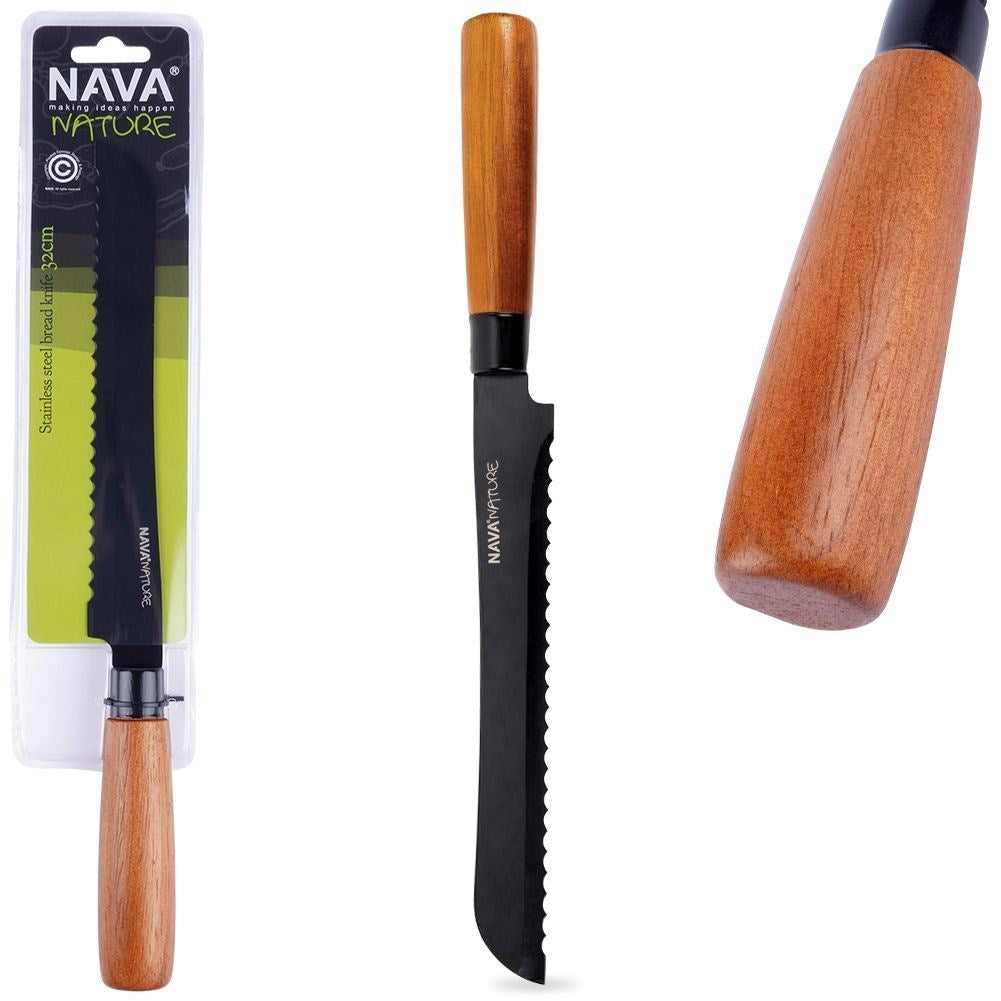 Bread knife 19 cm Serrated Blade Ergonomic Handle