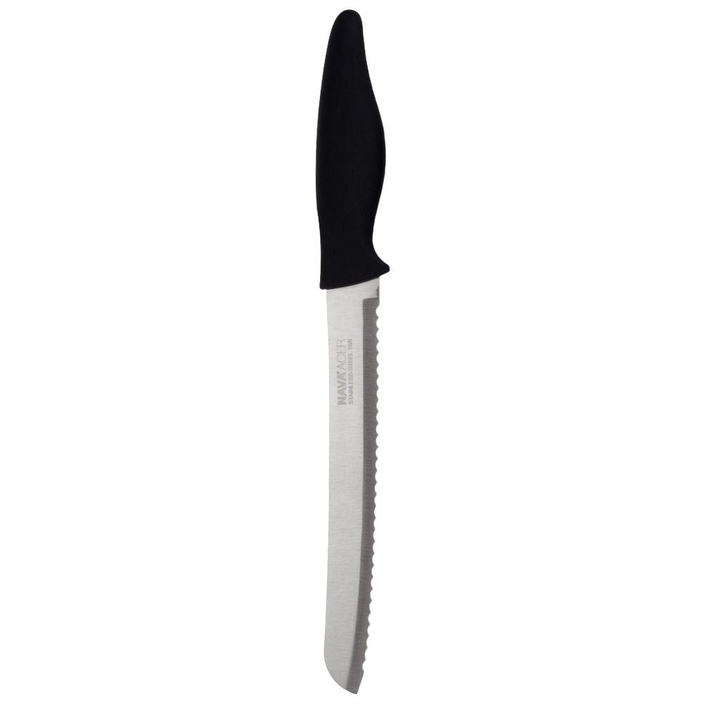 Bread knife 20 cm with serrated blade and comfortable handle