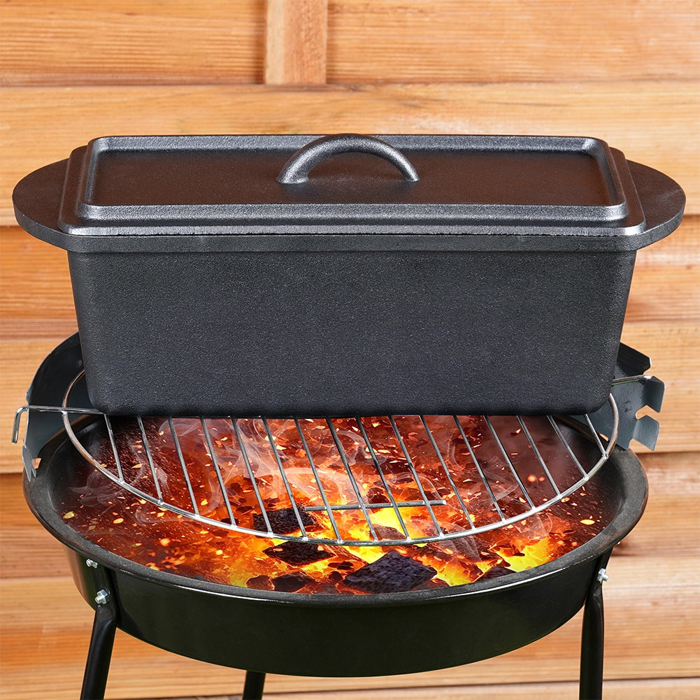 Bread pan with lid, cast iron, CAST LINE, 35 cm, 3 l