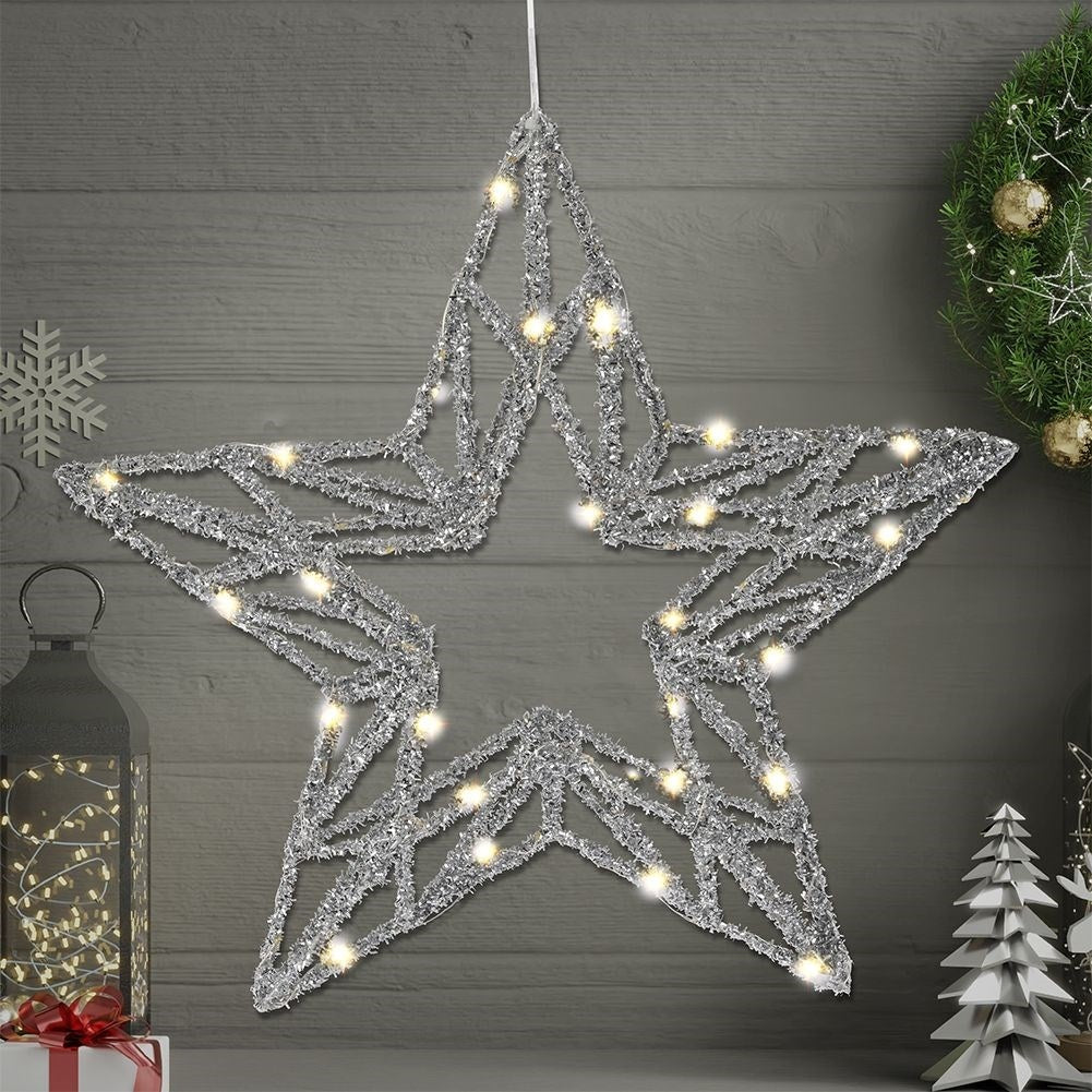 Brilliant LED star with 30 diodes - Perfect Christmas decoration