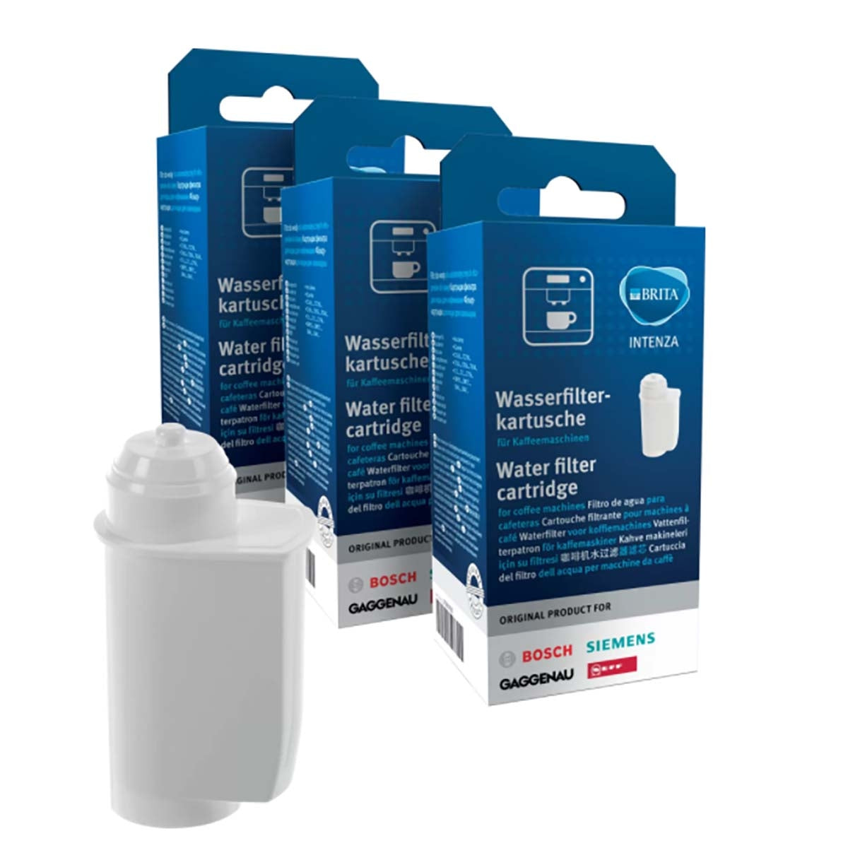 Brita Intenza water filter for fully automatic coffee machines - 3 pcs