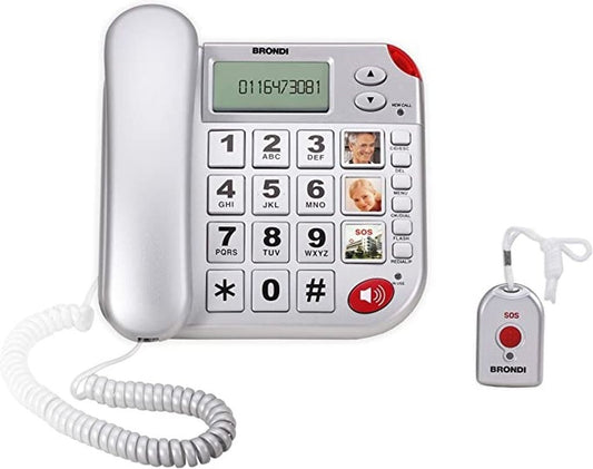 Brondi Superbravo 2 - Desk phone for the hearing impaired
