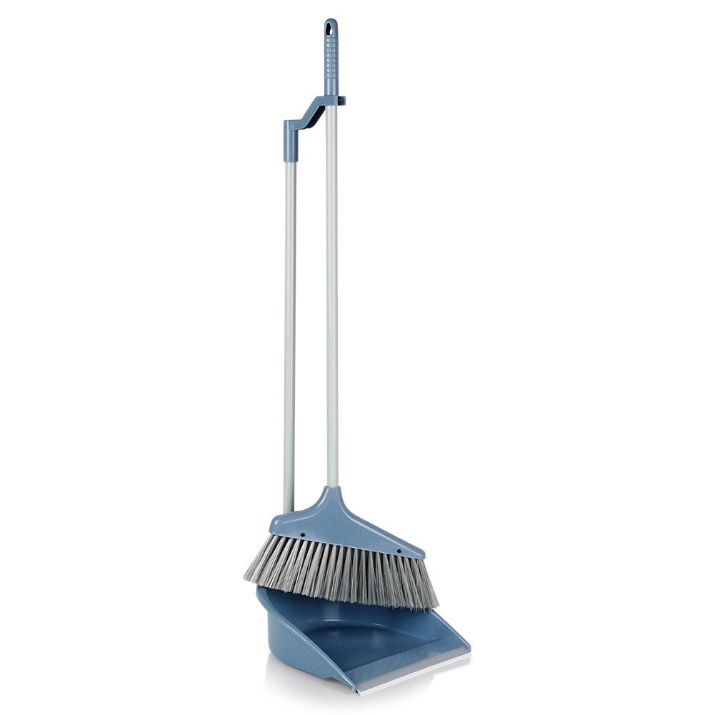 Broom with dustpan, long, 81 cm
