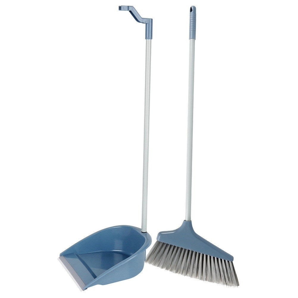 Broom with dustpan, long, 81 cm