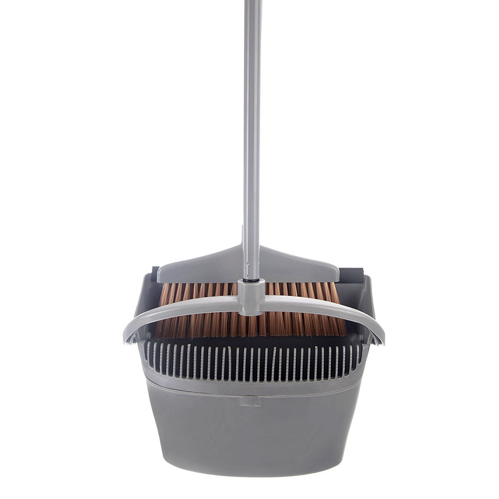 Broom with dustpan, long, 91 cm