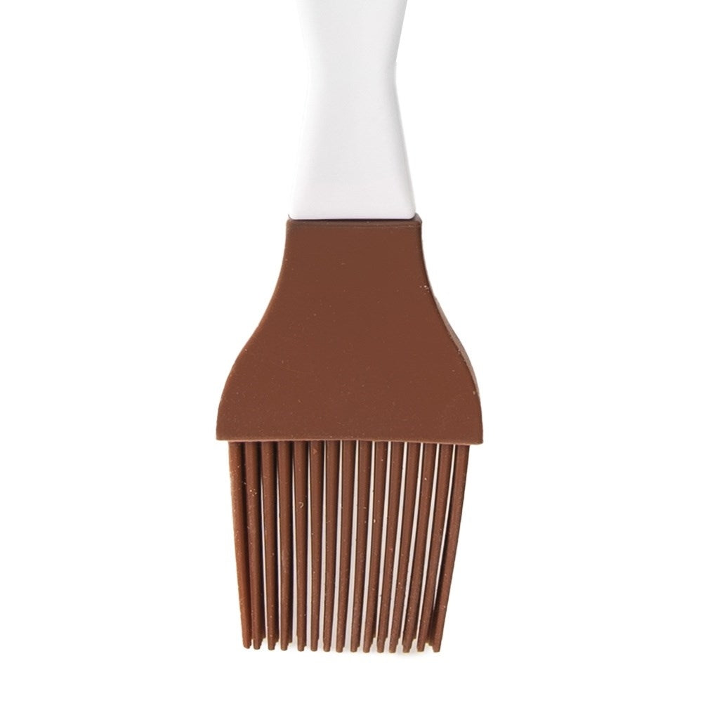 Brown Silicone Brush: Grease Meat, Baked Goods & Kitchen Utensils