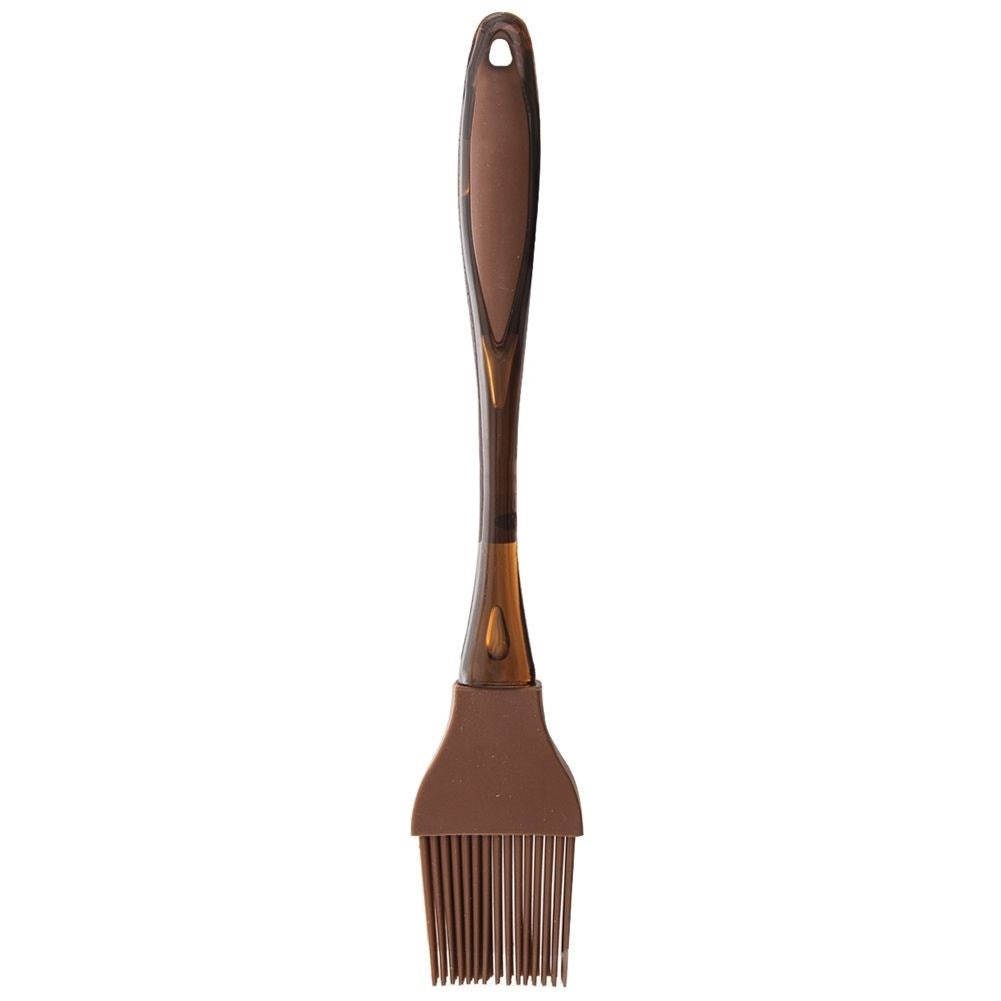 Brown Silicone Brush: Grease Meat & Pastry, Can withstand 220°C