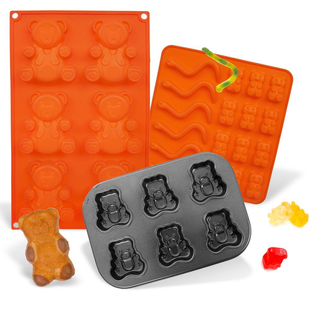 Brown silicone jelly mold SILLINIE