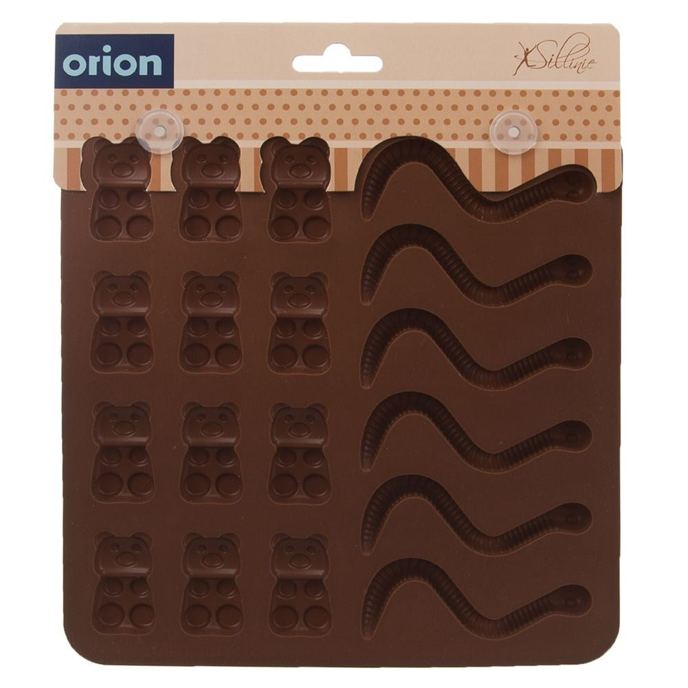 Brown silicone jelly mold SILLINIE