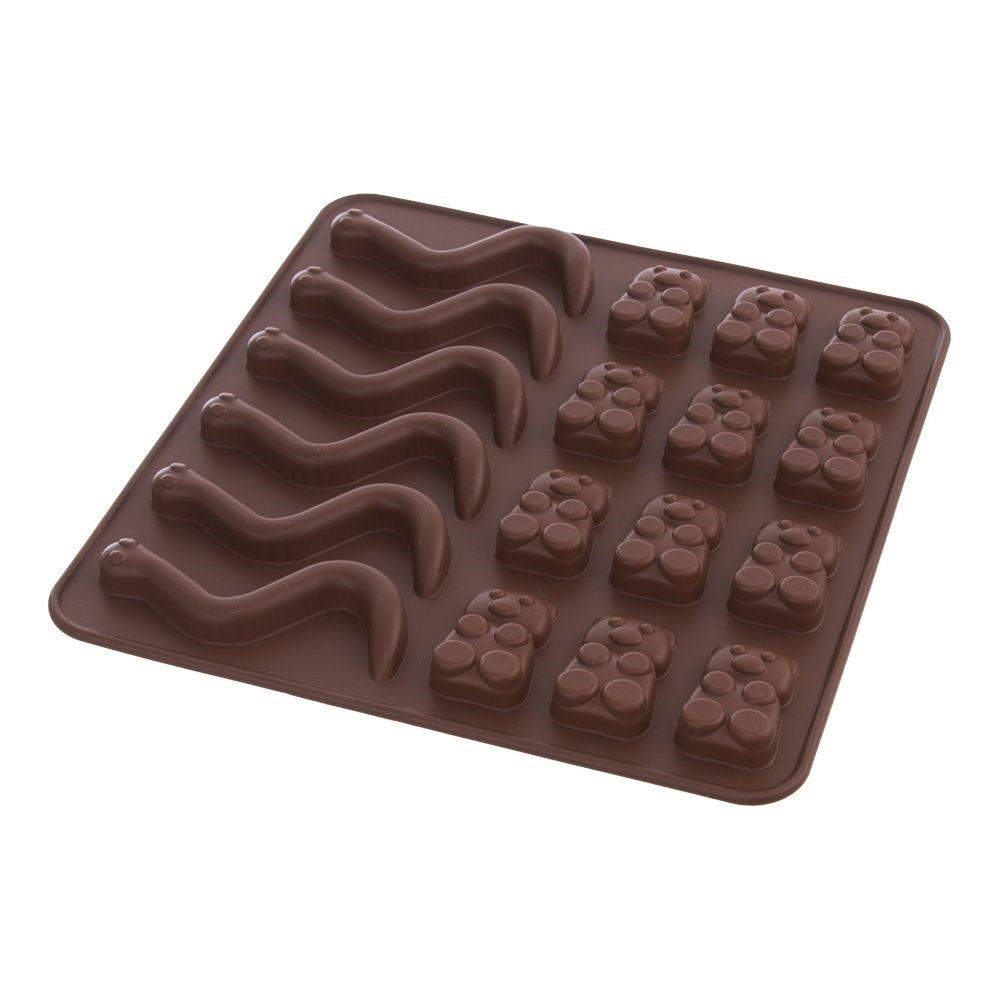 Brown silicone jelly mold SILLINIE