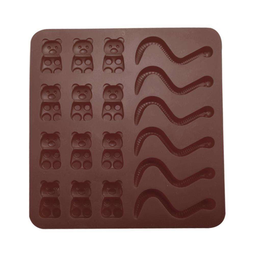 Brown silicone jelly mold SILLINIE