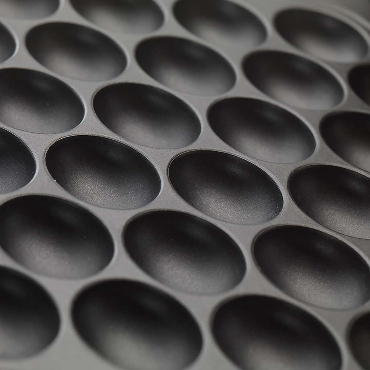 Bubble Waffle Maker with Non-Stick Coating & Indicator