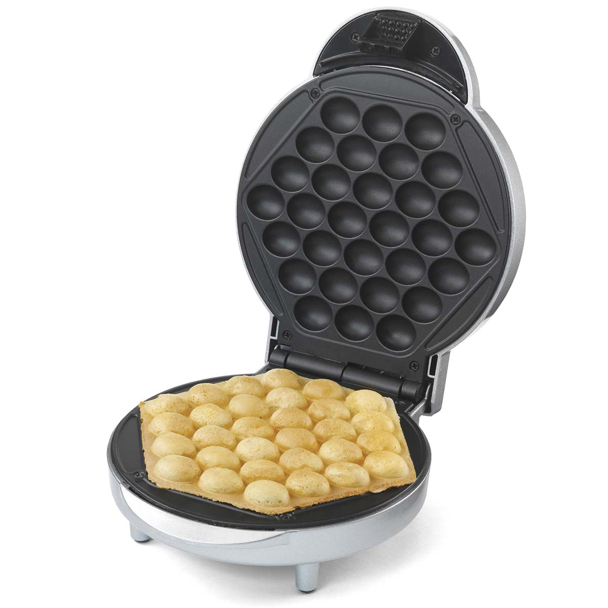 Bubble Waffle Maker with Non-Stick Coating & Indicator