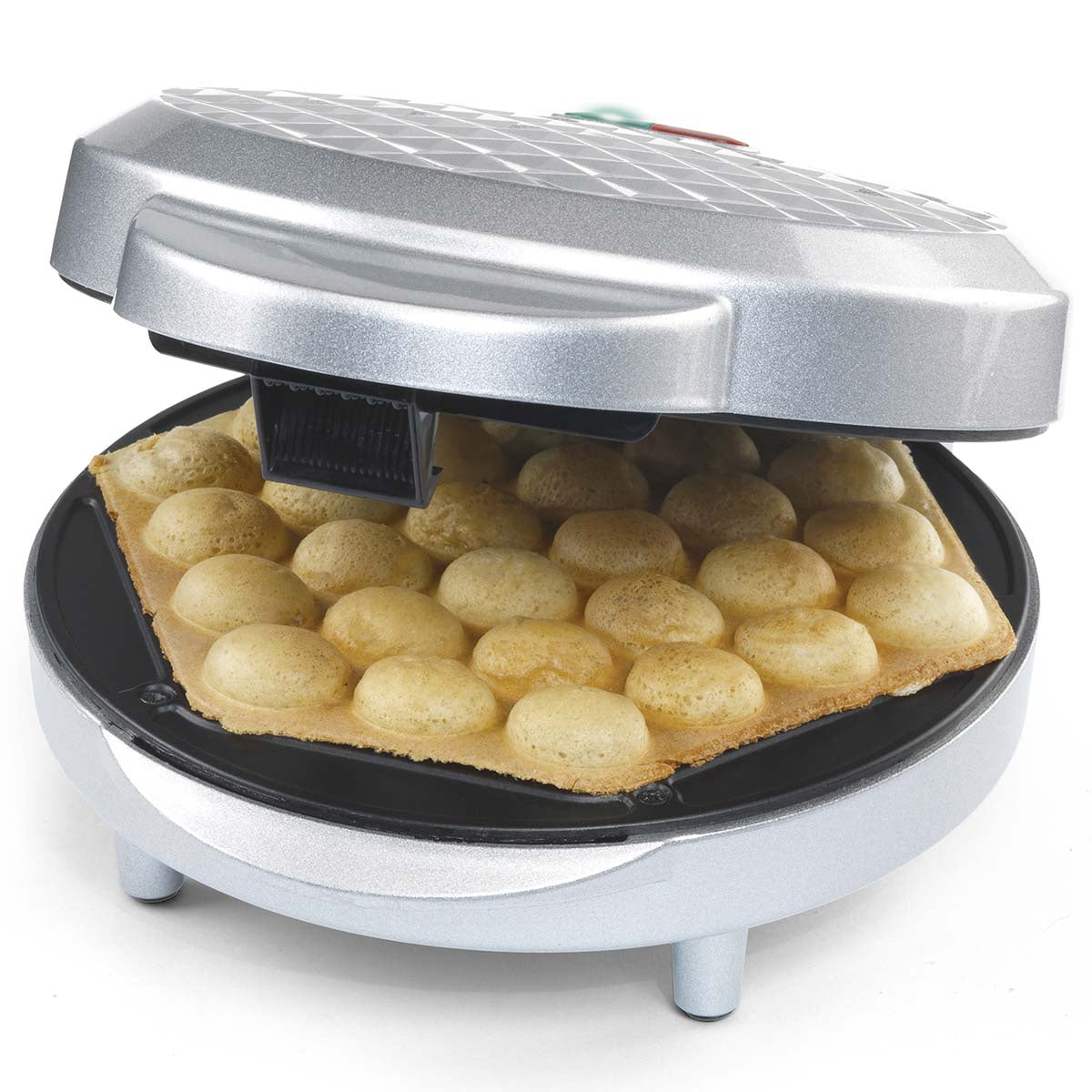 Bubble Waffle Maker with Non-Stick Coating & Indicator