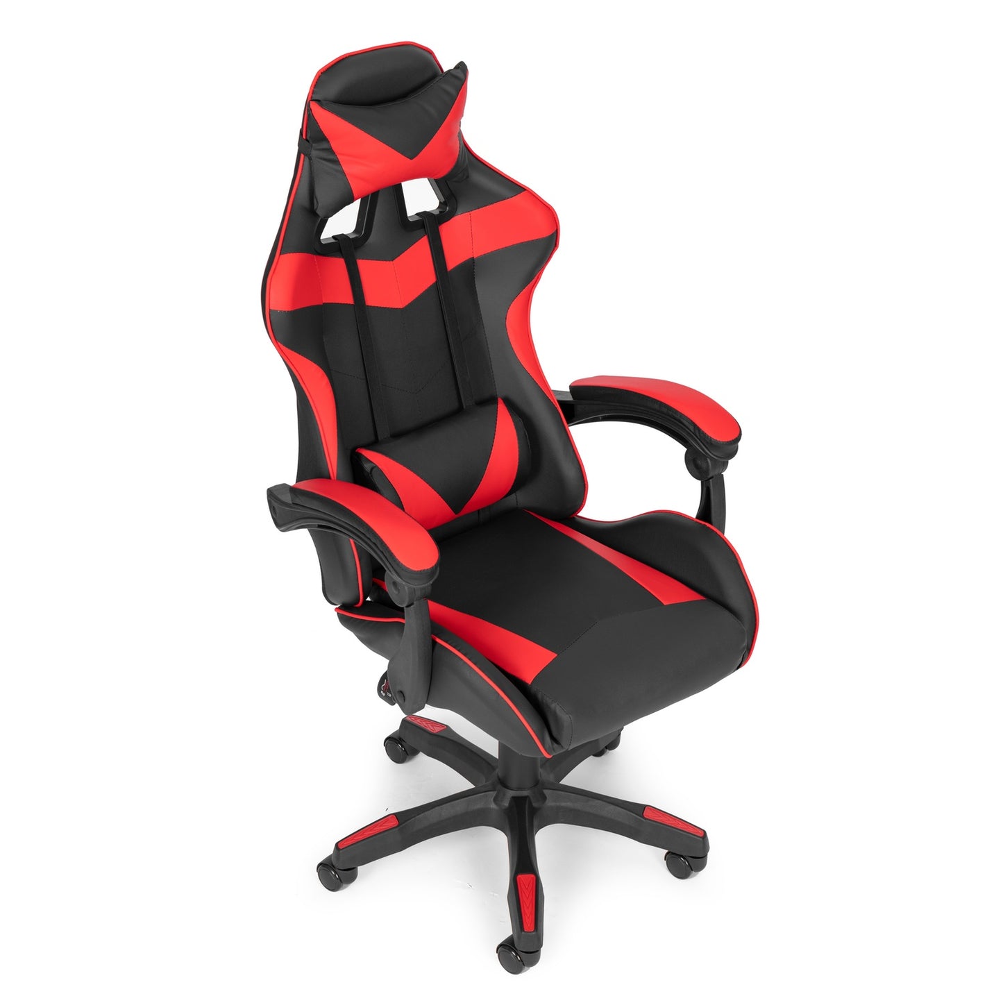 Bucket gaming chair, office chair with adjustment and cushions