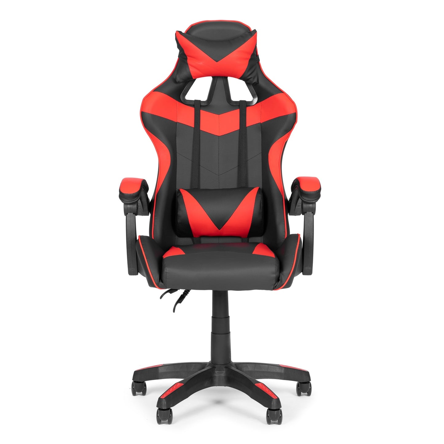 Bucket gaming chair, office chair with adjustment and cushions