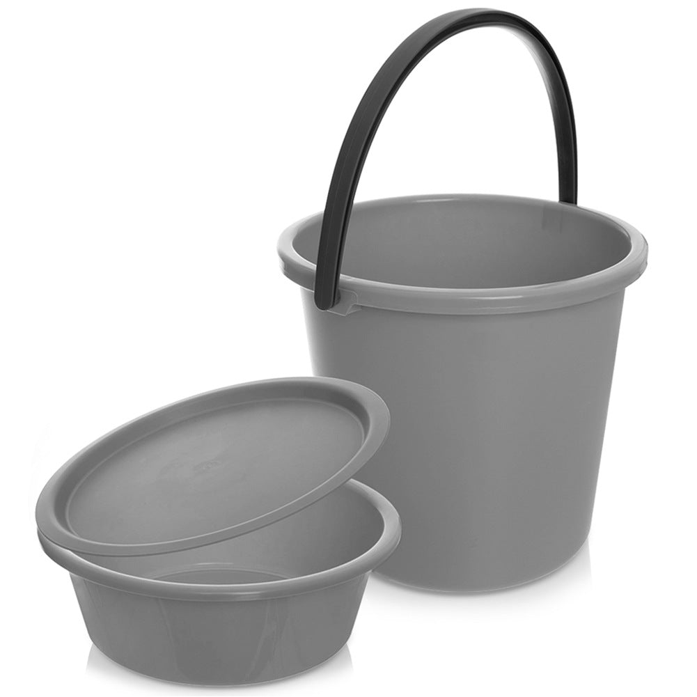 Bucket with bowl and lid 5 / 13l 3 pcs.