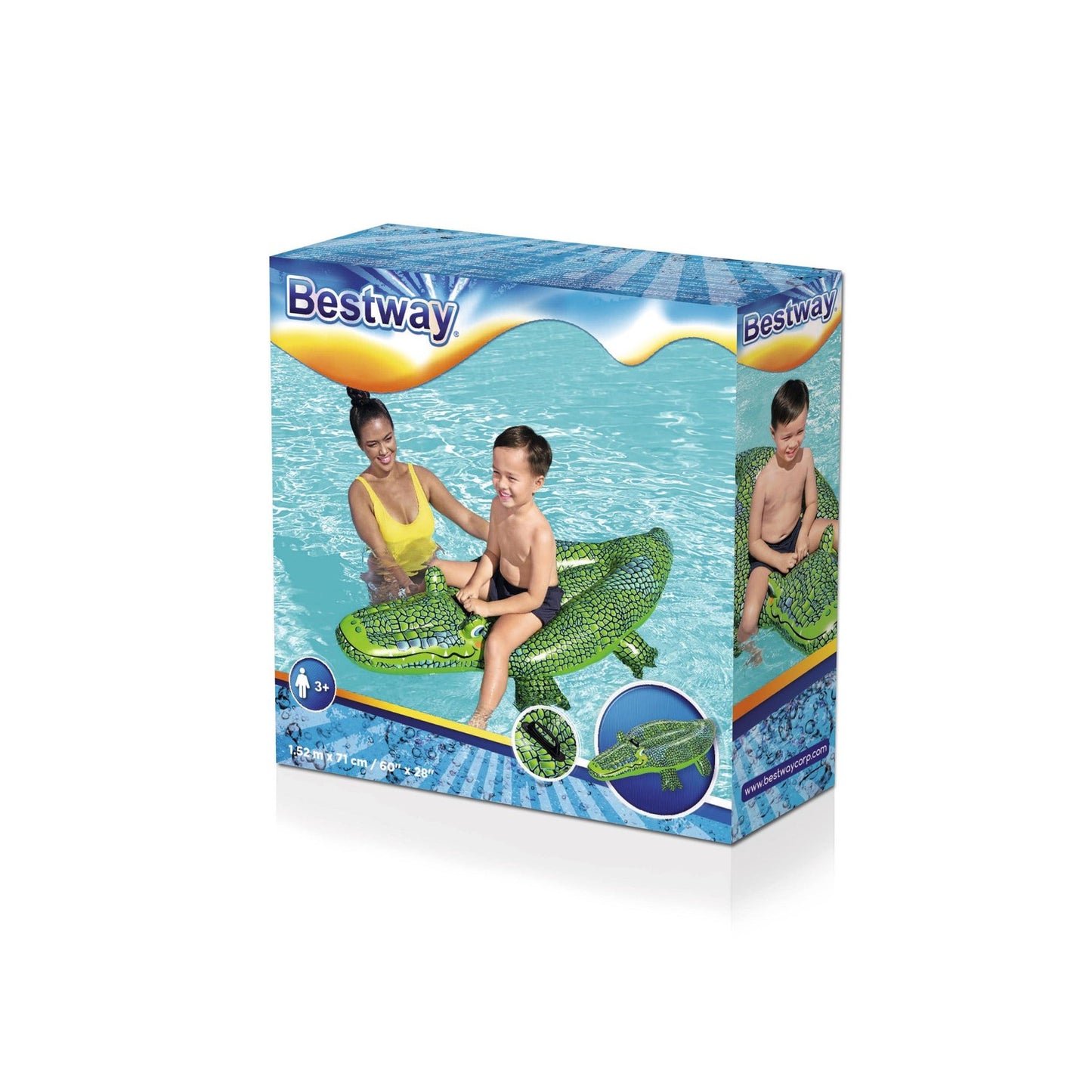 Buddy Croc Ride On Pool Float