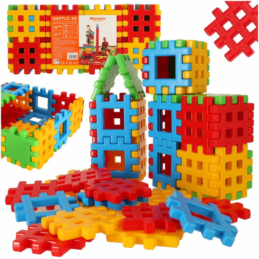 Building block cube 48 elements