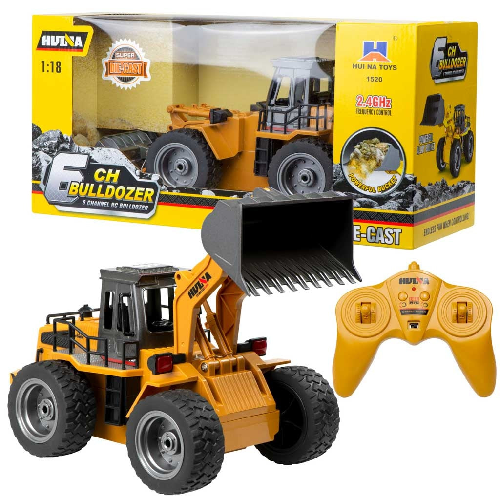 Buldożer Koparka RC H-Toys 1520 6CH 2,4GHz 1:18