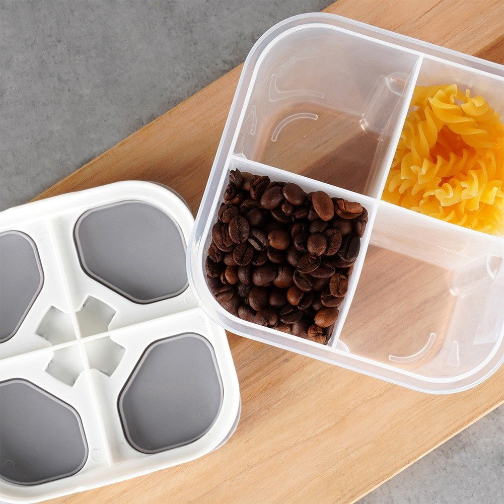 Bulk product container with dispenser, divided, 1.8 l