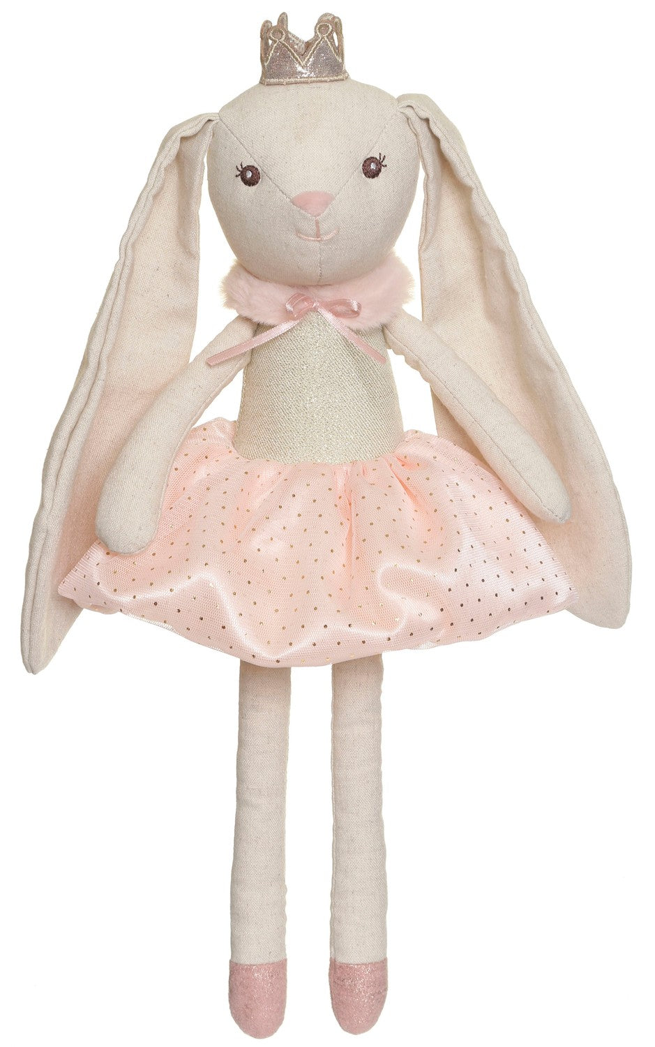 Bunny Ballerina Plush Toy, 40cm, Machine Washable