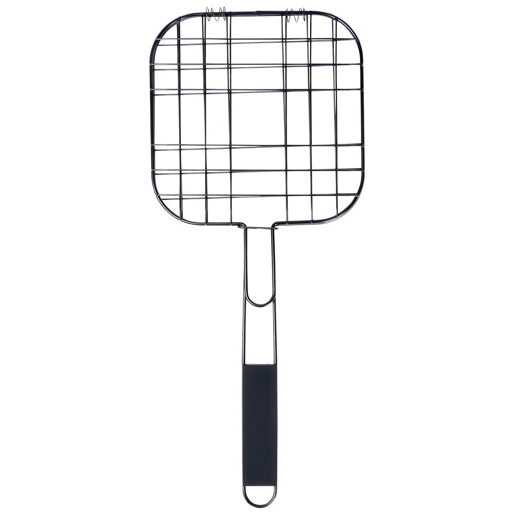 Burger grill grate, metal, black, non-stick, 49x21.1 cm