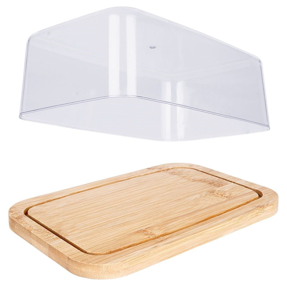 Butter container in Bamboo for Storage and Serving