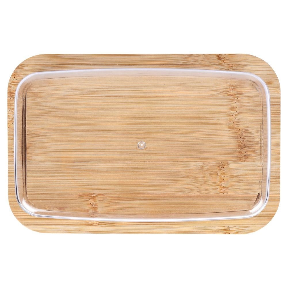 Butter container in Bamboo for Storage and Serving