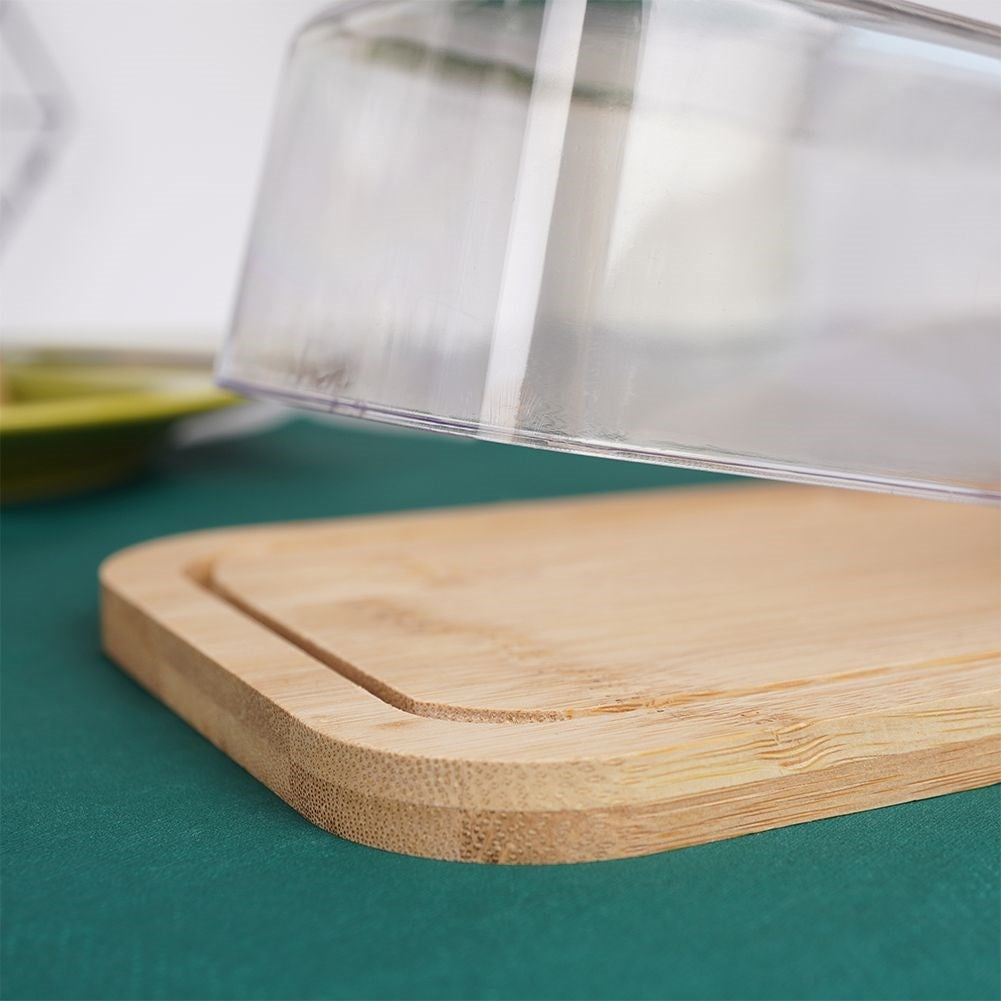 Butter container in Bamboo for Storage and Serving