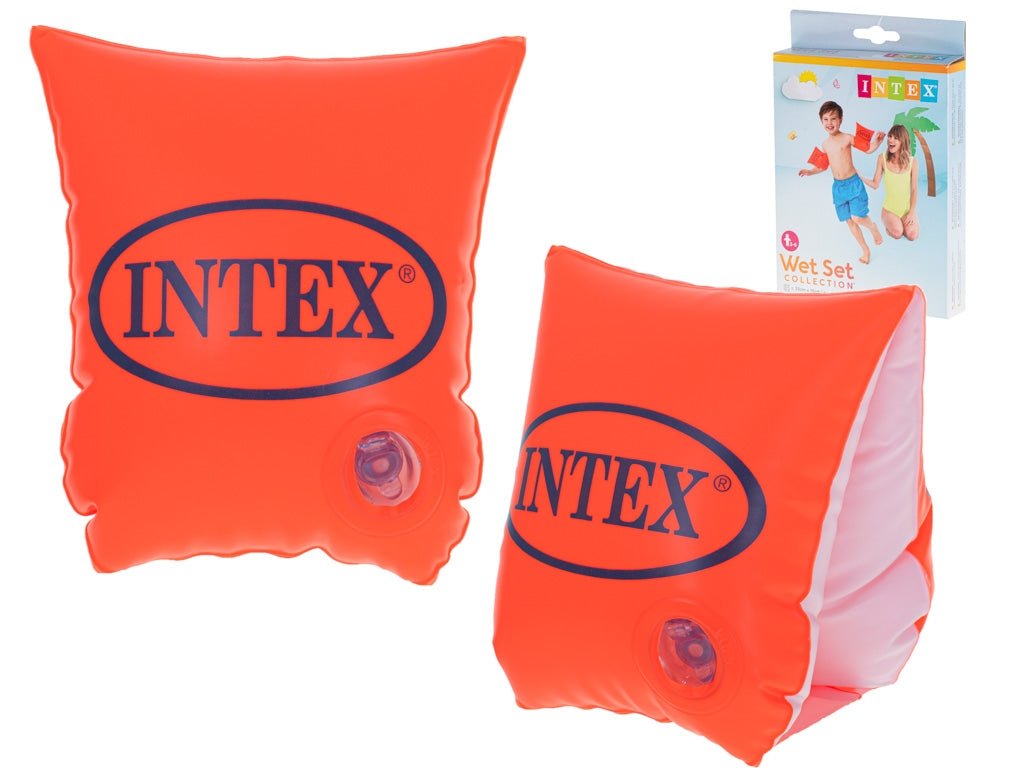 Butterfly inflatable swimming sleeves orange INTEX