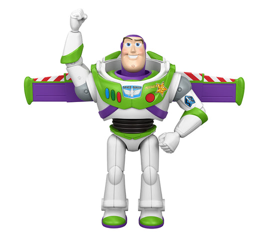 Buzz Lightyear Action Figure with Pop-Out Wings, 12"