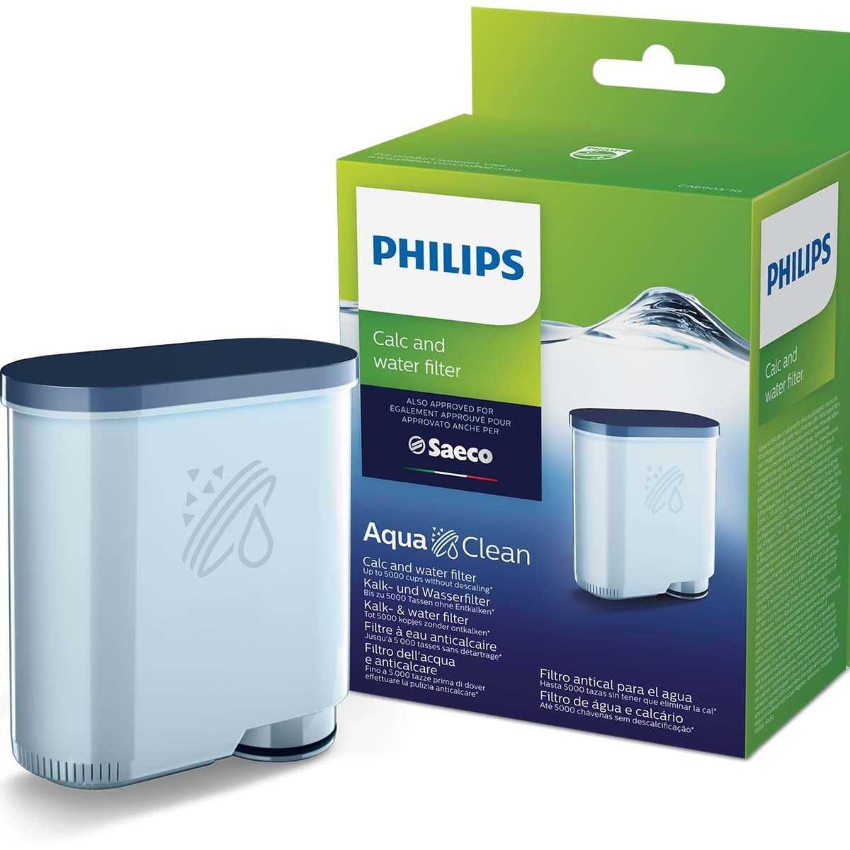 CA6903/10 Lime and water filter Saeco Espresso machine