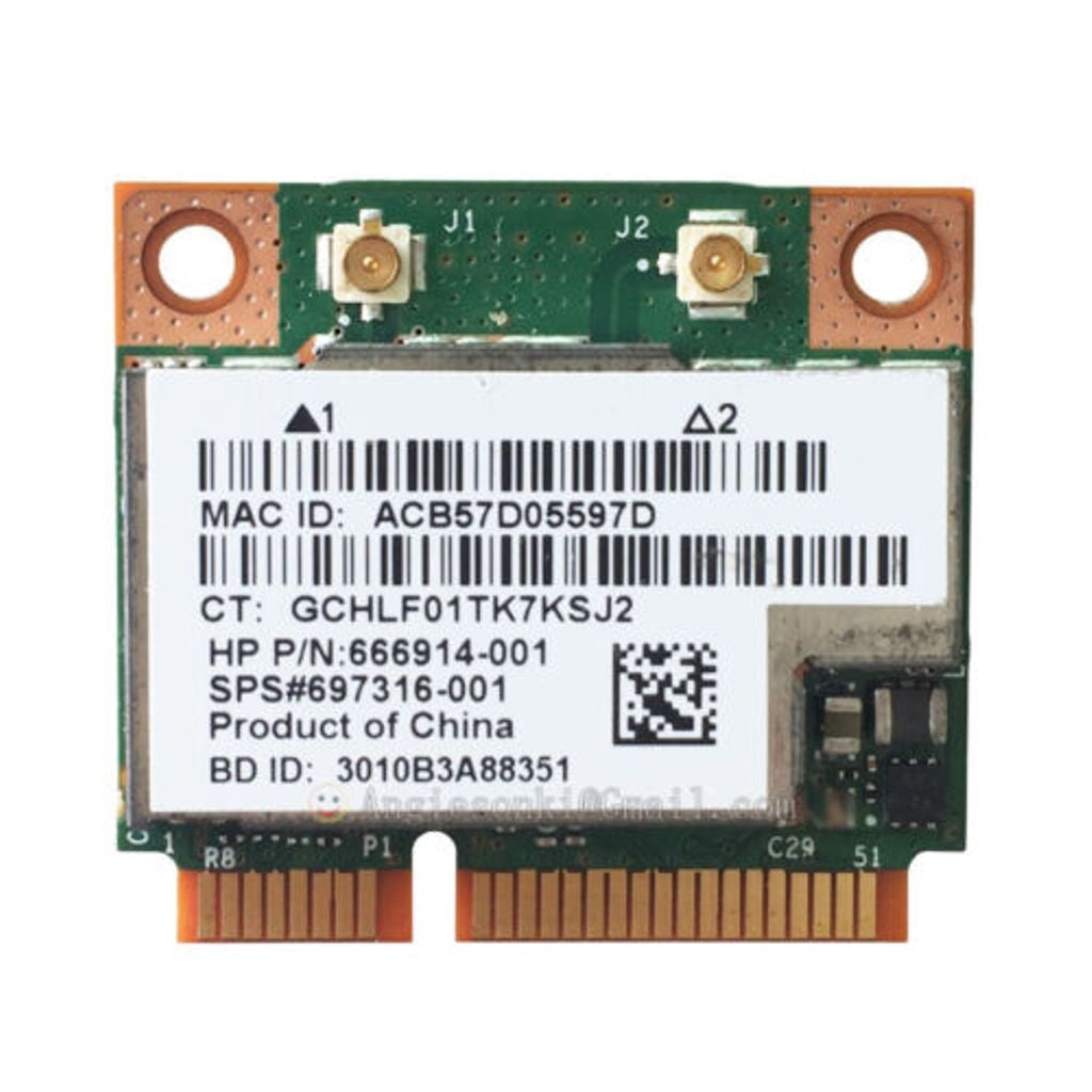 CARD Combo 802.11a/b/g/n +BT4.0