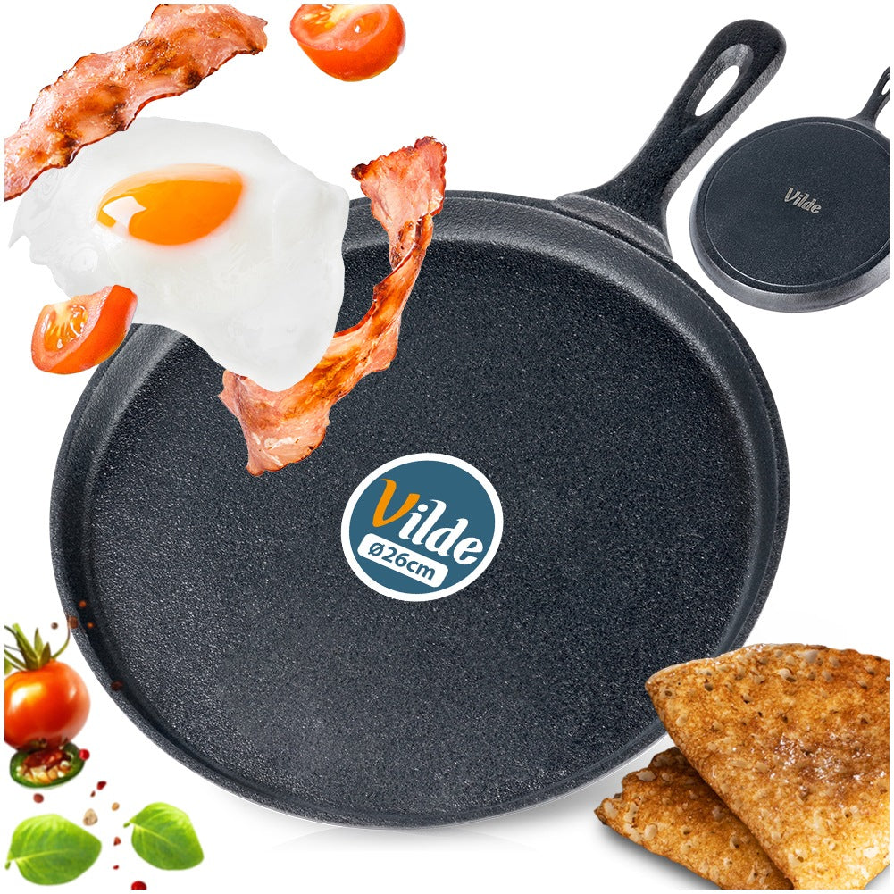 CAST LINE cast iron pancake pan 26 cm