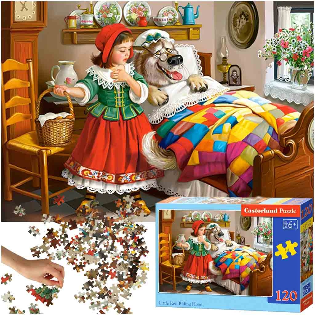 CASTORLAND Puzzle 120el. Little Red Riding Hood
