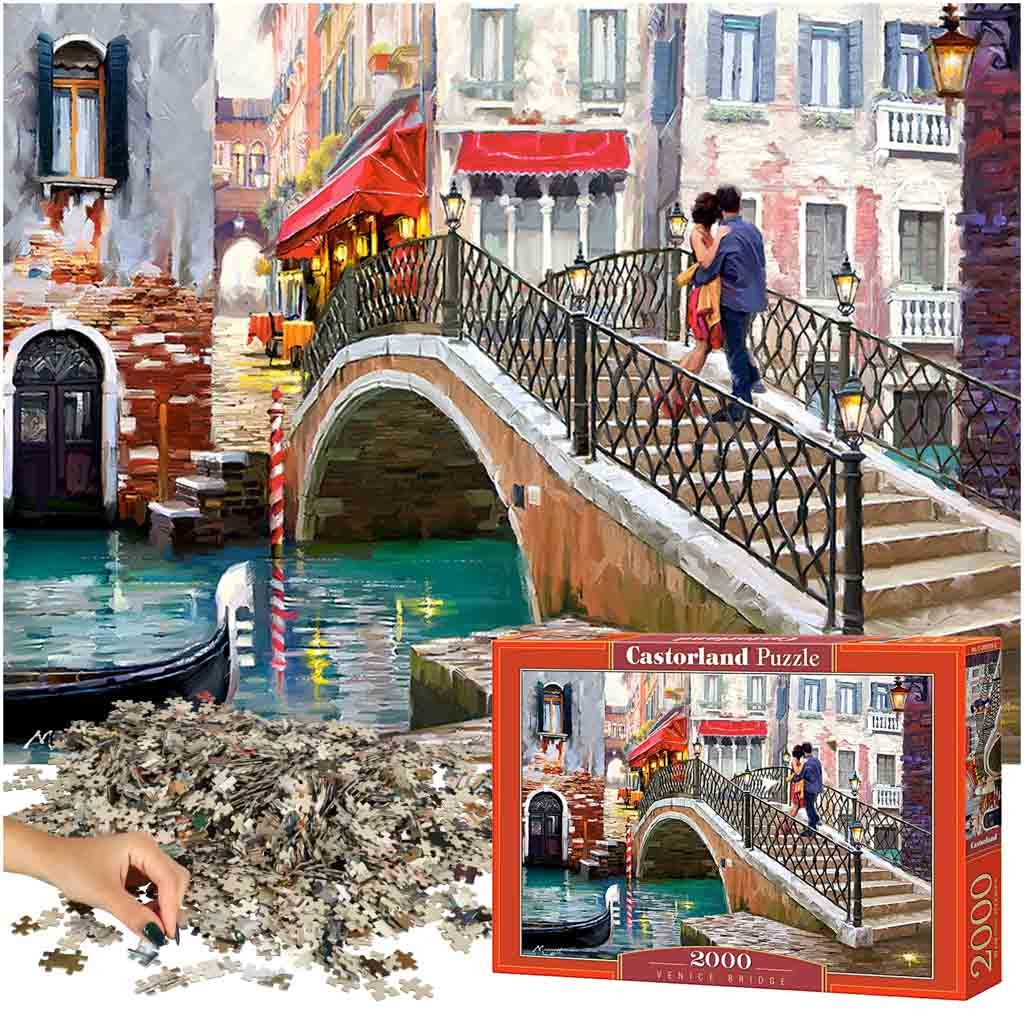 CASTORLAND Puzzle 2000el. Venice Bridge