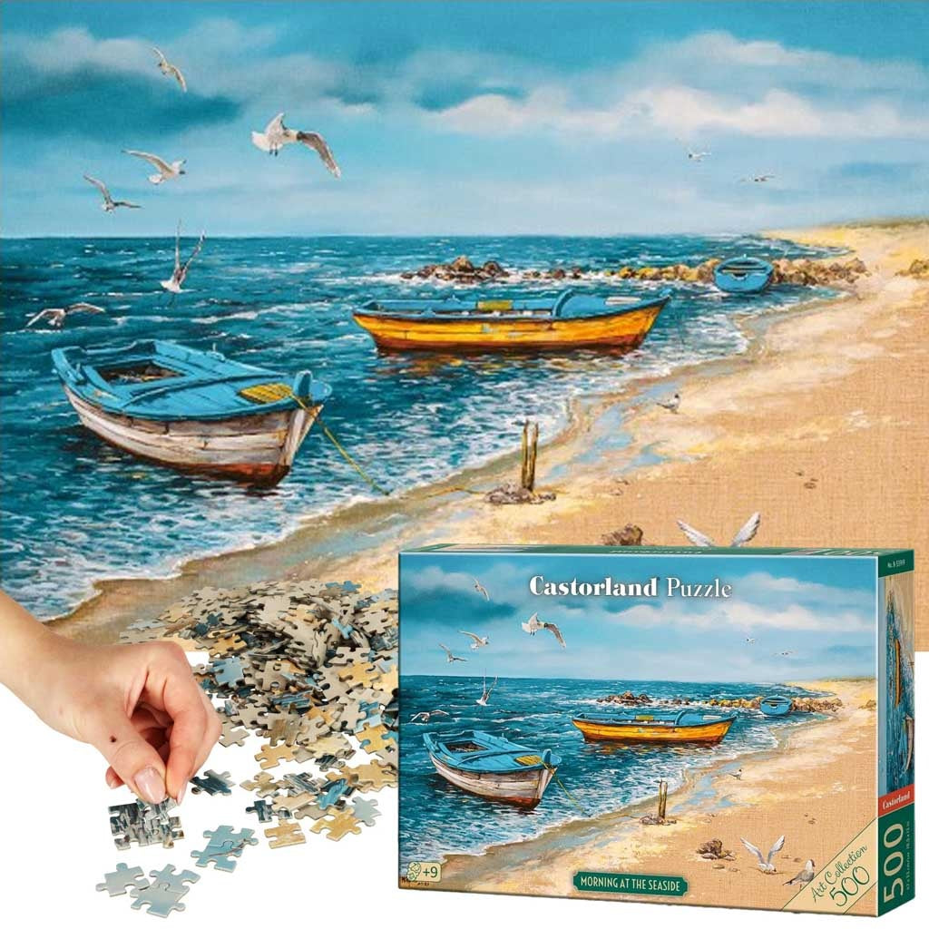 CASTORLAND Puzzle 500el. Morning at the Seaside