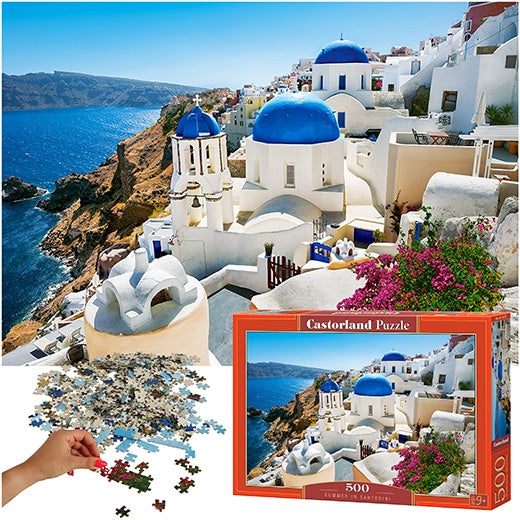 CASTORLAND Puzzle 500el. Summer in Santorini